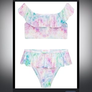 New Stella Cove Draped water color bikini